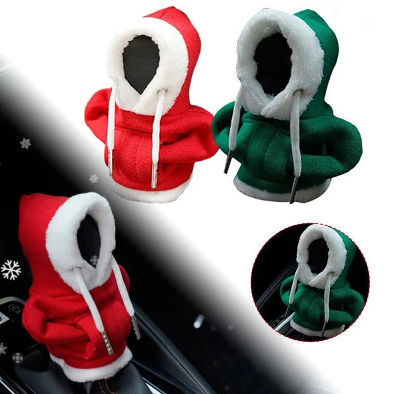 Christmas Gear Shift Cover Funny Mini Cute Hoodie Sweatshirt Knob Gear Stick Protector Car Shifter Auto Interior Accessories
Christmas Gear Shift Cover Funny Mini Cute Hoodie Sweatshirt Knob Gear Stick Protector Car Shifter Auto Interior Accessories