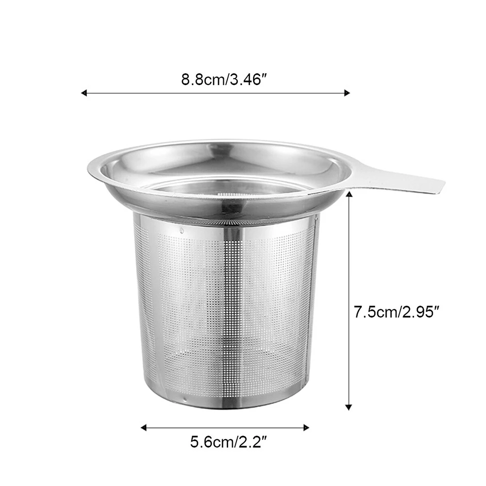 New High Quality Tea Leak Tea Infuser Separator Spice Filter Easy Clean Easy Take Humanized Handle Mesh Strainers
New High Quality Tea Leak Tea Infuser Separator Spice Filter Easy Clean Easy Take Humanized Handle Mesh Strainers