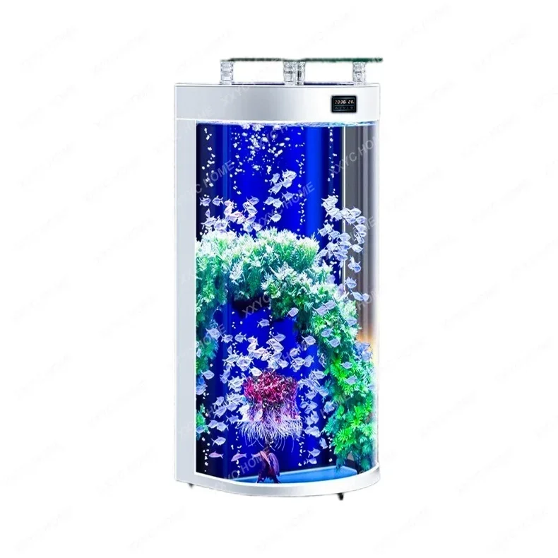 Fish Tank Aquarium Glass Home Living Room Vertical Small and Medium TV Cabinet Landscape Ecological Change Water
Fish Tank Aquarium Glass Home Living Room Vertical Small and Medium TV Cabinet Landscape Ecological Change Water