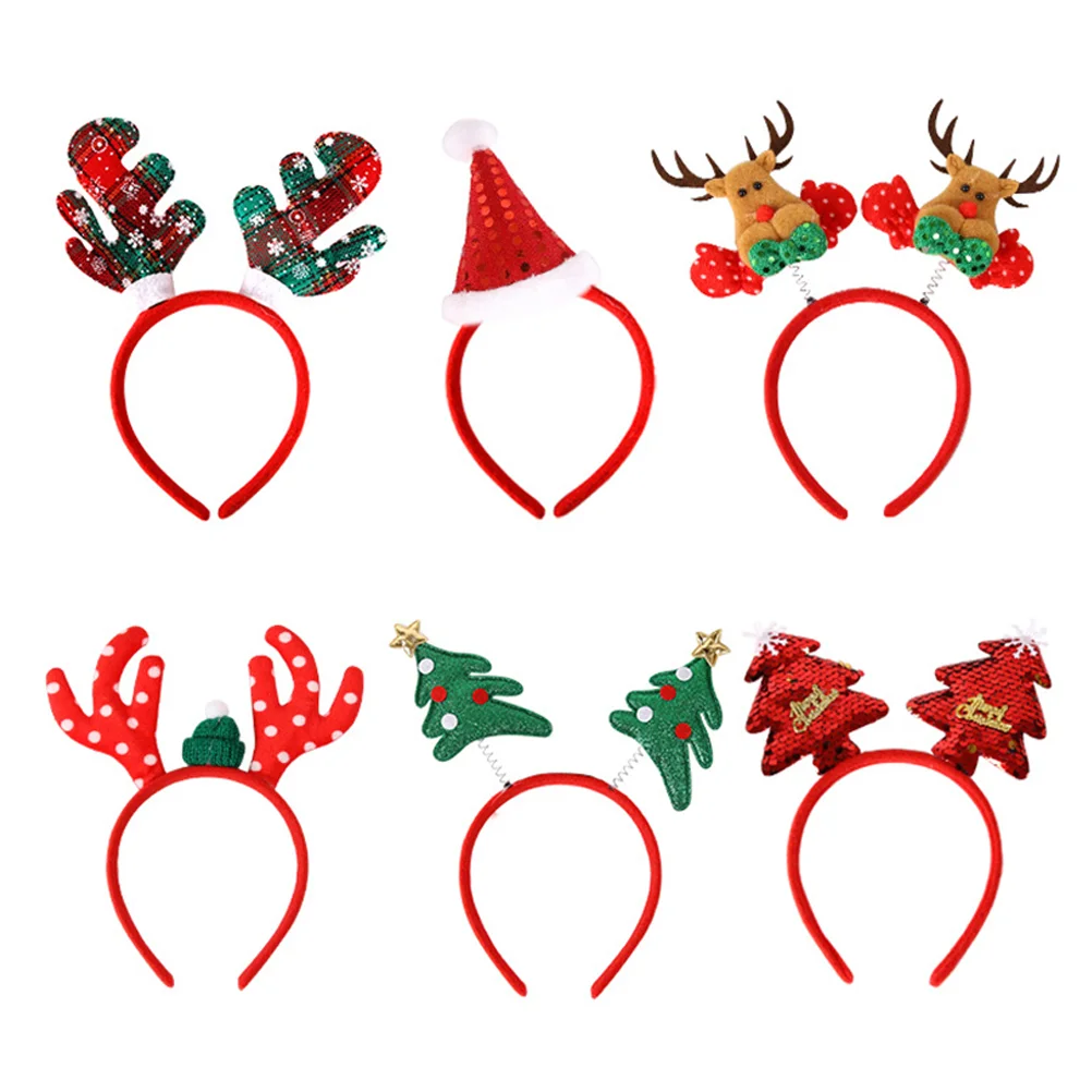 6 Pcs Headband Kids Hair Festival Supplies Delicate Children Cloth Christmas Decorative
6 Pcs Headband Kids Hair Festival Supplies Delicate Children Cloth Christmas Decorative
