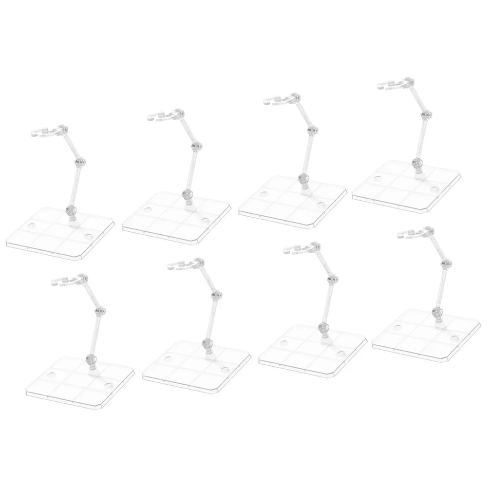 8 Pcs Action Figure Stand Display Shelf for Collectibles Plastic Holder Accessory Puppet Cartoon Supply
8 Pcs Action Figure Stand Display Shelf for Collectibles Plastic Holder Accessory Puppet Cartoon Supply