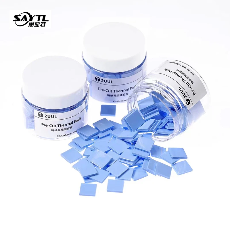 2UUL Thermal Silica Sticker For Laptop Mobile Phone CPU Graphics Card Cooling Silicone Gel Pad LED Chip Cooling Heat Dissipation
2UUL Thermal Silica Sticker For Laptop Mobile Phone CPU Graphics Card Cooling Silicone Gel Pad LED Chip Cooling Heat Dissipation