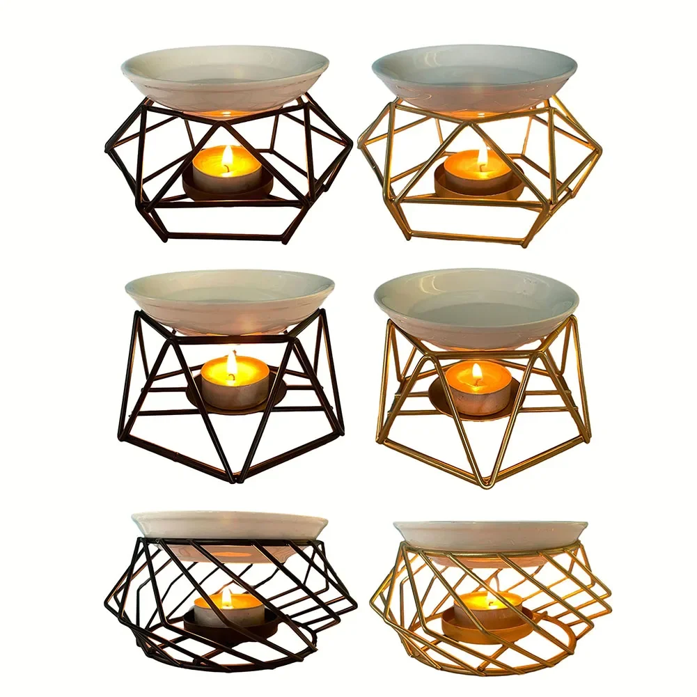 Candle Aromatherapy Furnace Oil Burner Wax Melter Candle Holder Iron Art Candlestick Incense For Home Office Decoration
Candle Aromatherapy Furnace Oil Burner Wax Melter Candle Holder Iron Art Candlestick Incense For Home Office Decoration