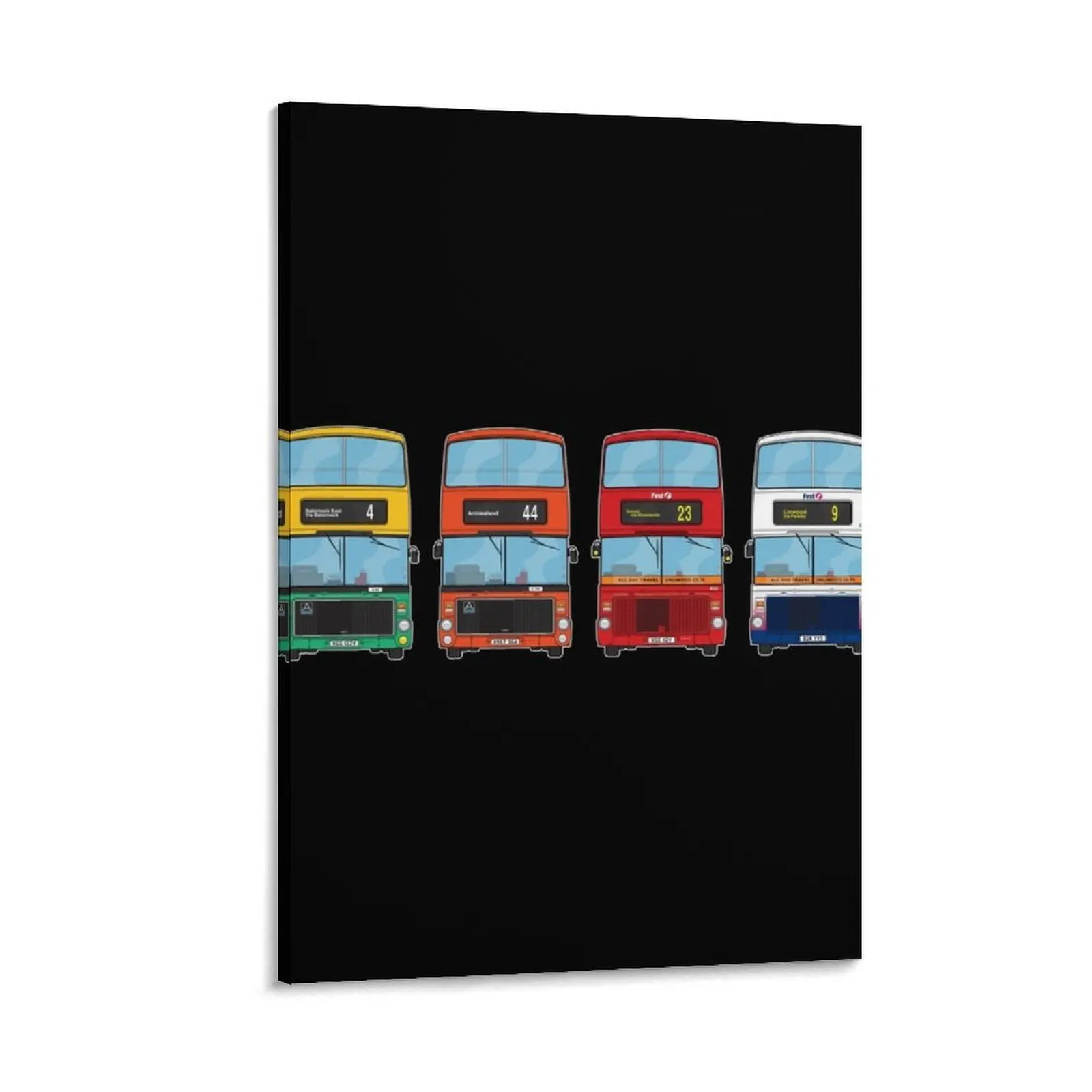 Glasgow Ailsa Bus Colection 80s, 90s, 00s Illustration Canvas Painting bedroom decoration 
Glasgow Ailsa Bus Colection 80s, 90s, 00s Illustration Canvas Painting bedroom decoration