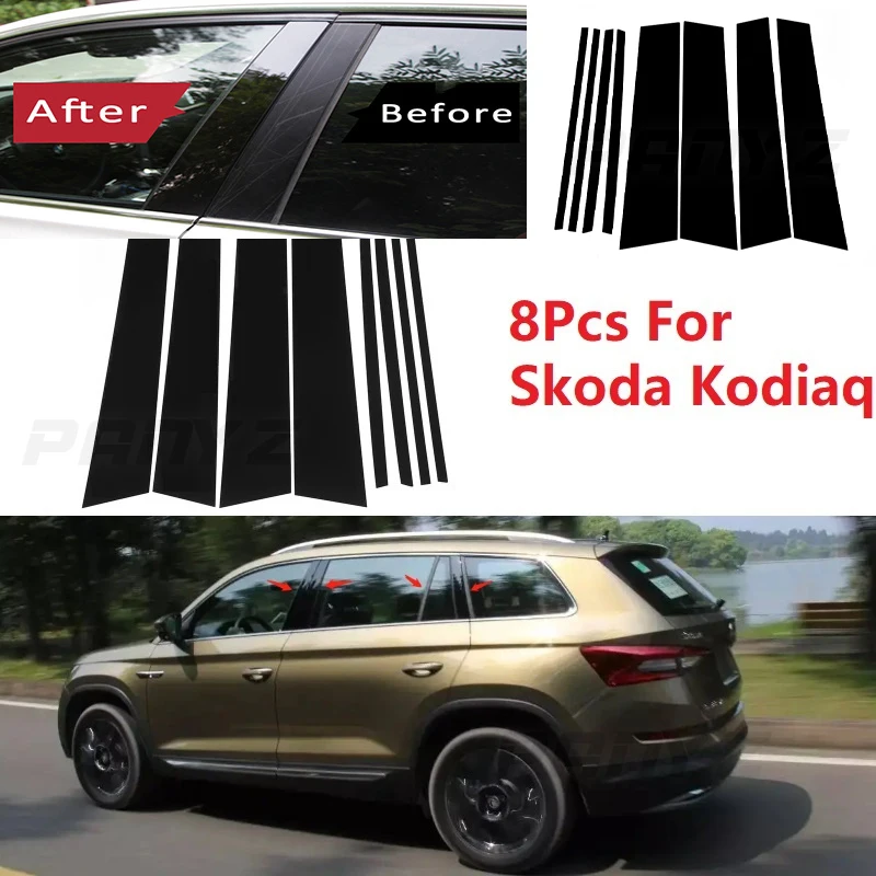 8PCS Window Trim Cover BC Column Sticker Fit For Skoda Kodiaq Polished Pillar Posts
8PCS Window Trim Cover BC Column Sticker Fit For Skoda Kodiaq Polished Pillar Posts