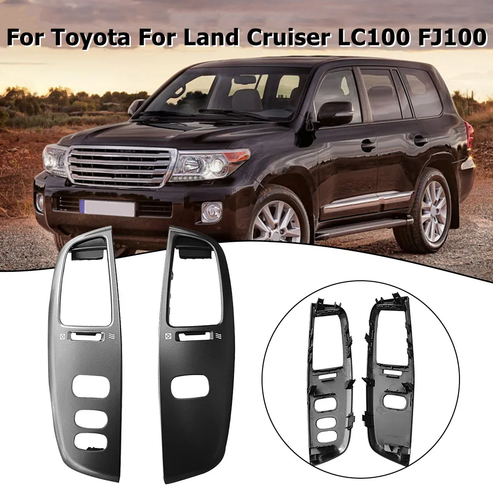 2pcs Car Dashboard Air Vent Frame Penal Aluminum Alloy Black Grey For Toyota For Land Cruiser 100 LC100 1998-2007 Models Accesso
2pcs Car Dashboard Air Vent Frame Penal Aluminum Alloy Black Grey For Toyota For Land Cruiser 100 LC100 1998-2007 Models Accesso
