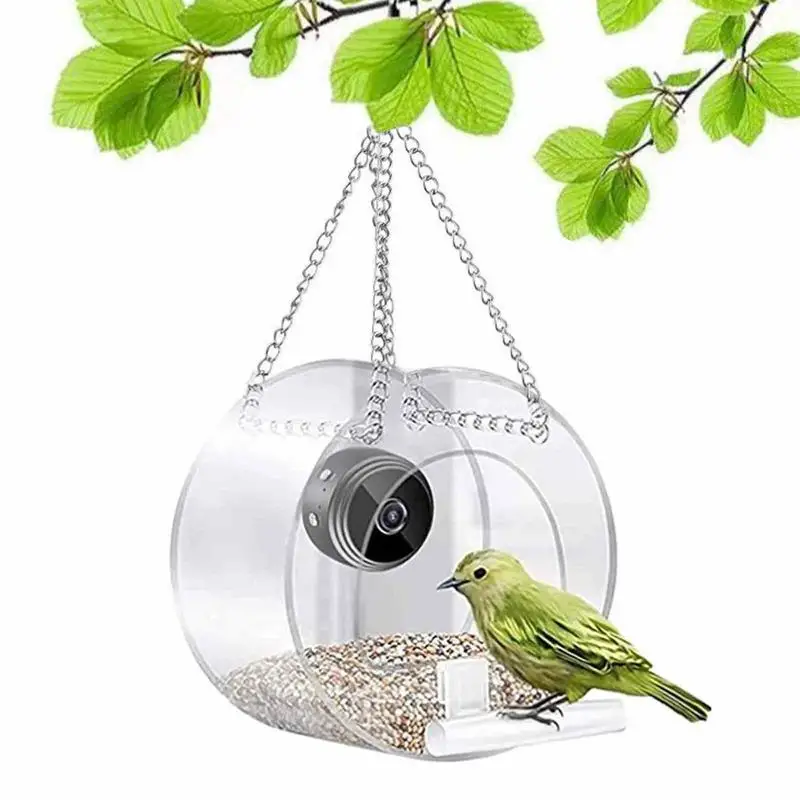 Bird Feeder With Camera Smart Bird Feeder With Suction Cups 720P HD App Notification And Automatic Bird Sensing Bird House Bird
Bird Feeder With Camera Smart Bird Feeder With Suction Cups 720P HD App Notification And Automatic Bird Sensing Bird House Bird