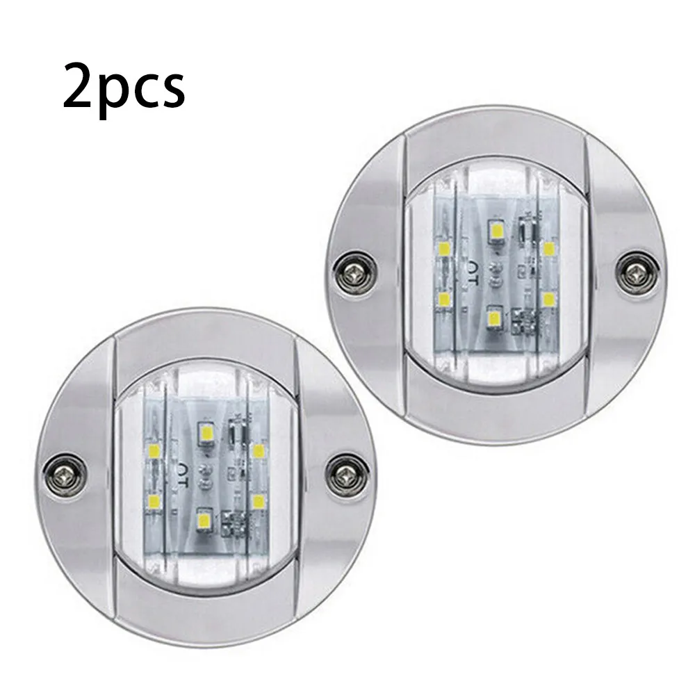 2PCS Round Marine Boat LED Stern Lights White Cabin Deck Courtesy Light Waterproof ABS Plastic 6-2835-SMD Lighting Parts
2PCS Round Marine Boat LED Stern Lights White Cabin Deck Courtesy Light Waterproof ABS Plastic 6-2835-SMD Lighting Parts