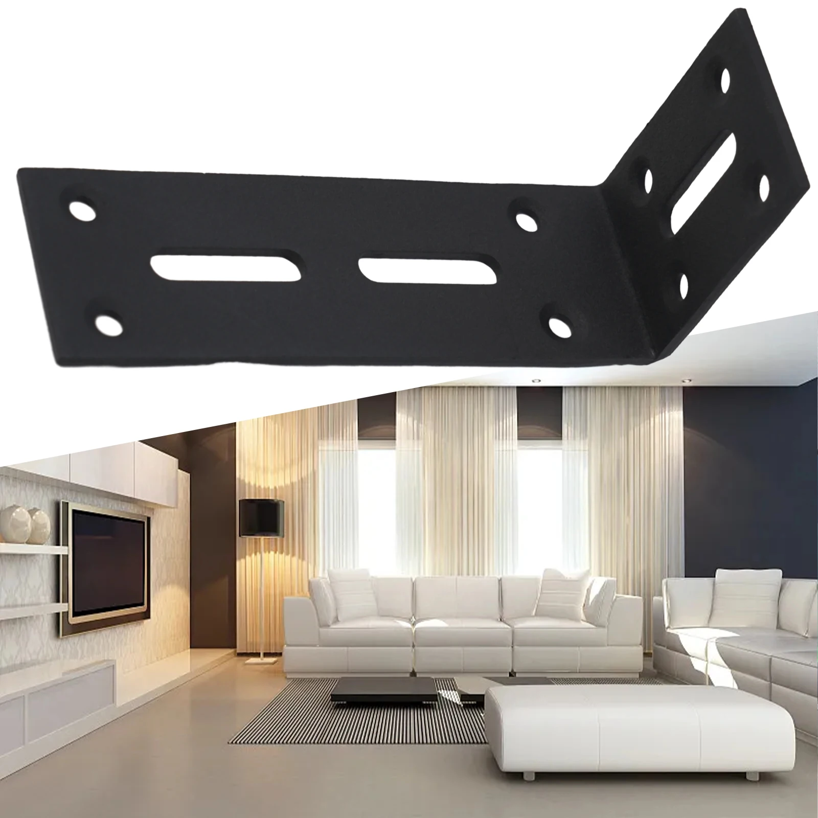 Fix Bracket Corner Bracket White Adjustable Black Corrosion Resistance Rust Proof For Home Furniture Fixing Bracket
Fix Bracket Corner Bracket White Adjustable Black Corrosion Resistance Rust Proof For Home Furniture Fixing Bracket