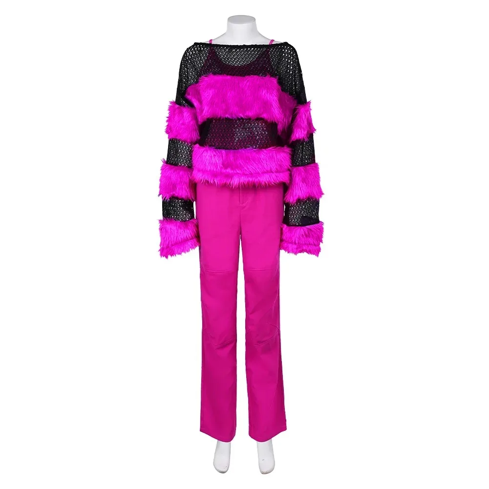 

Mean 2024 Girls Outfit Cosplay Cady Janis Regina Cosplay Costumes Halloween Carnival Party Pink Purple Adult Women Clothes Suit