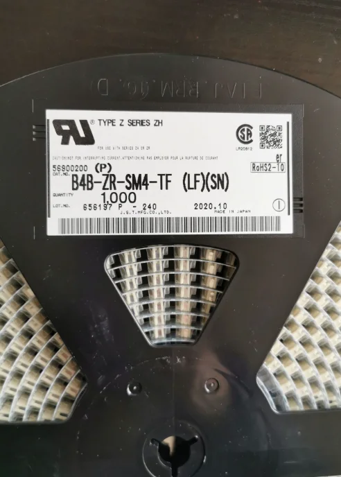 Connectors B4B-ZR-SM4-TF housings Terminals crimp socket header B4B-ZR-SM4-TF (LF)(SN) original part
Connectors B4B-ZR-SM4-TF housings Terminals crimp socket header B4B-ZR-SM4-TF (LF)(SN) original part