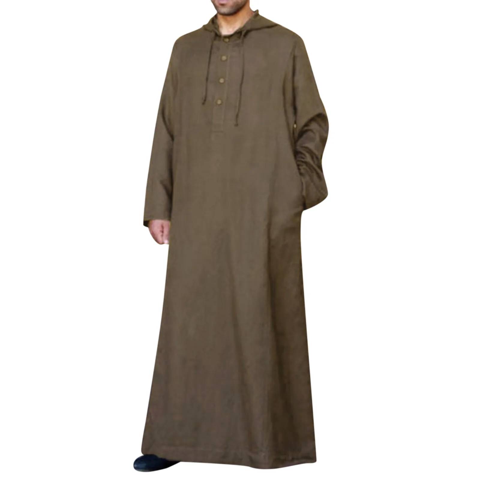 Muslim Robe Men Jubba Thobe Saudi Arabia Kaftan Homme Musulman Abaya Loose Casual Hooded Islamic Clothing Solid Color Robes
Muslim Robe Men Jubba Thobe Saudi Arabia Kaftan Homme Musulman Abaya Loose Casual Hooded Islamic Clothing Solid Color Robes