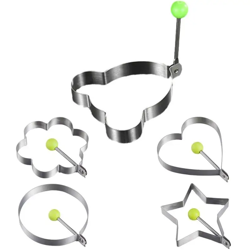 Egg Rings For Frying Eggs Stainless Steel Fried Egg Pancake Non Stick Pancake Shaper Omelette Mold Crumpet Ring Mold Shaper
Egg Rings For Frying Eggs Stainless Steel Fried Egg Pancake Non Stick Pancake Shaper Omelette Mold Crumpet Ring Mold Shaper