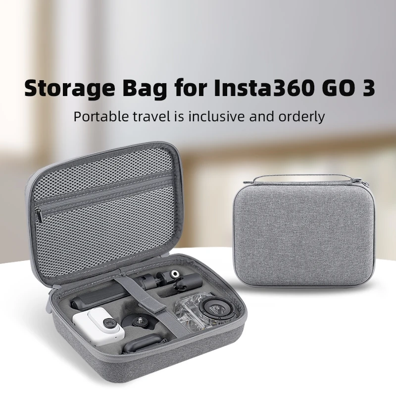For Insta360 GO3 Storage Bag Large Capacity Carrying Case Body Portable Protective Case Accessories
For Insta360 GO3 Storage Bag Large Capacity Carrying Case Body Portable Protective Case Accessories