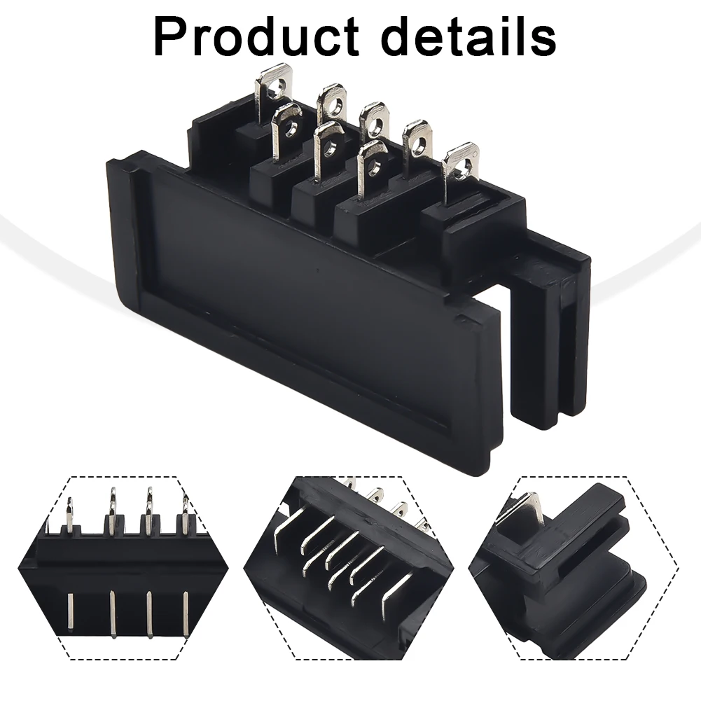 Bracket Connector Terminal Repair Tools Replacement 14.4V 18V 8x1cm Adapter Assembly DCB118 Li-Ion Battery PCB
Bracket Connector Terminal Repair Tools Replacement 14.4V 18V 8x1cm Adapter Assembly DCB118 Li-Ion Battery PCB