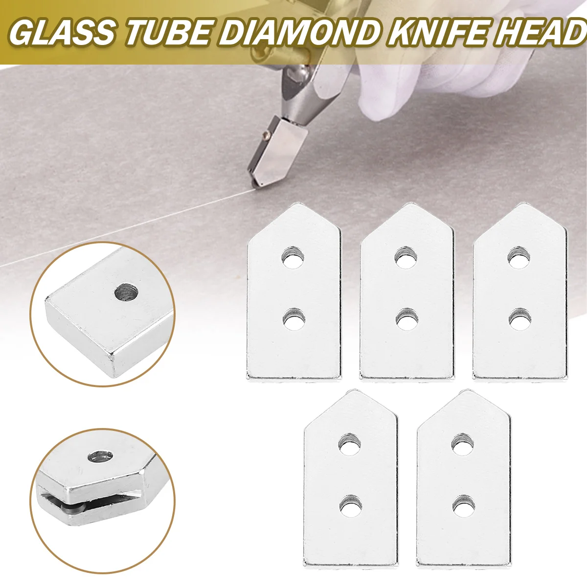 5pcs/Set Stainless Steel Glass Bottles Cutter Head Replacement Knife Head Glass Cutting Tools Accessories
5pcs/Set Stainless Steel Glass Bottles Cutter Head Replacement Knife Head Glass Cutting Tools Accessories