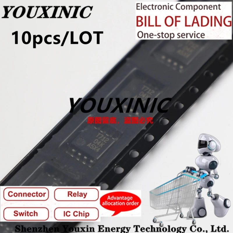YOUXINIC 100% новый импортный оригинальный TL712CPS TL712CPSR T712 SOP-8 Линейный чип-компаратор
YOUXINIC 100% новый импортный оригинальный TL712CPS TL712CPSR T712 SOP-8 Линейный чип-компаратор