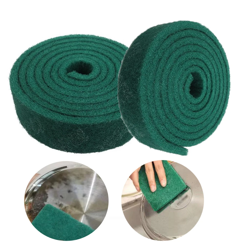 5.8m Roll Dish Washing Brush Cleaning Scouring Polishing Pad Emery Scrubber 7/10cm For Sink Stove Cleaning Household Supplies
5.8m Roll Dish Washing Brush Cleaning Scouring Polishing Pad Emery Scrubber 7/10cm For Sink Stove Cleaning Household Supplies
