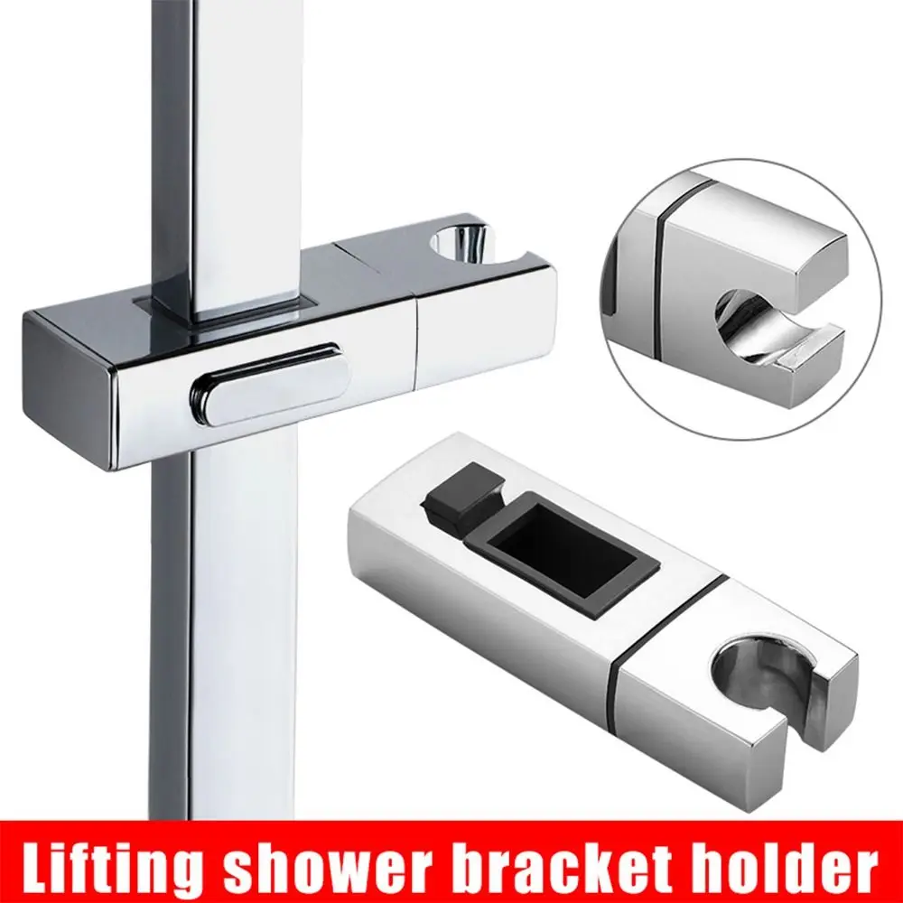 Square Pipe Bathroom Shower Head Holder Adjustable Shower Slide Bar Replacement Rack Riser Rail Bracket
Square Pipe Bathroom Shower Head Holder Adjustable Shower Slide Bar Replacement Rack Riser Rail Bracket