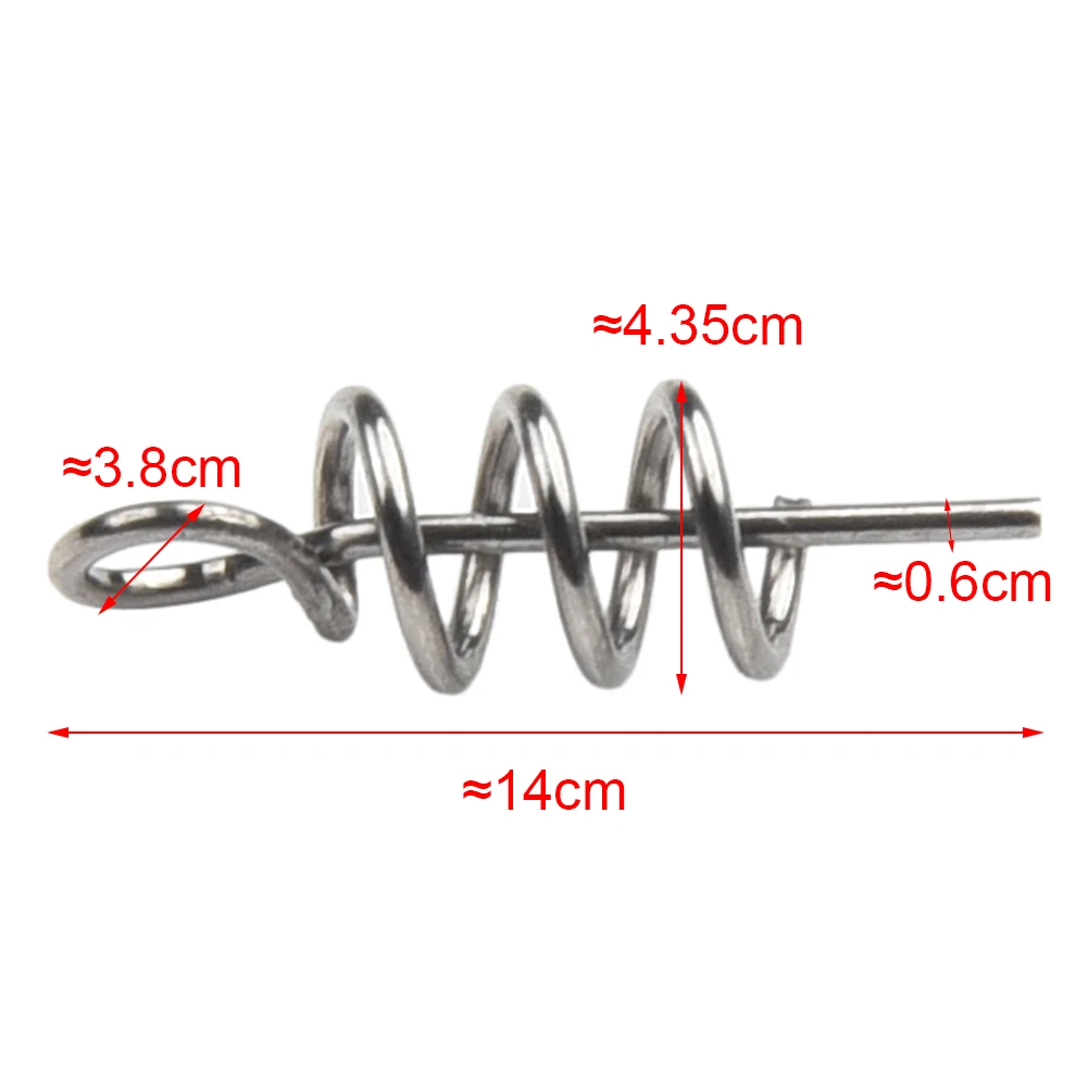 Lock Stitch Fishing Gear Lure Pogo Pins Outdoor 50pcs/pack Crank Hook Fishing LEO Lure Soft Bait Spring Lock Pin
Lock Stitch Fishing Gear Lure Pogo Pins Outdoor 50pcs/pack Crank Hook Fishing LEO Lure Soft Bait Spring Lock Pin