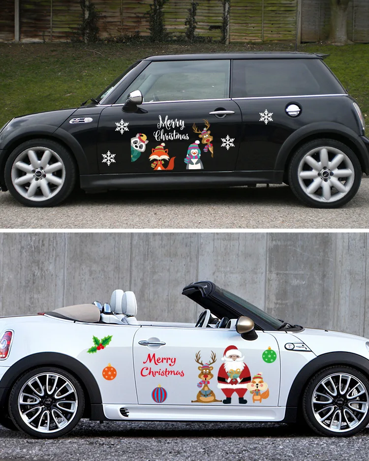 Santa Claus stickers Car body glass window decoration stickers Christmas holiday personalized Christmas car stickers.
Santa Claus stickers Car body glass window decoration stickers Christmas holiday personalized Christmas car stickers.