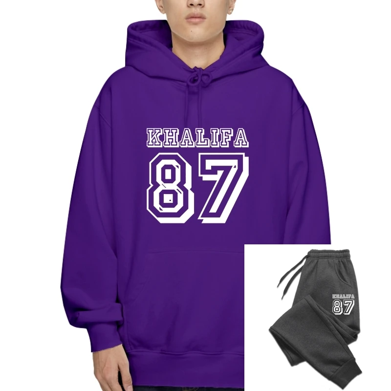 Khalifa 87 Stylish Number Slogan Quality Men'S (Woman'S Available) Pullover Black Cotton Customize SweaHoody Sweatshirt Hoodie
Khalifa 87 Stylish Number Slogan Quality Men'S (Woman'S Available) Pullover Black Cotton Customize SweaHoody Sweatshirt Hoodie