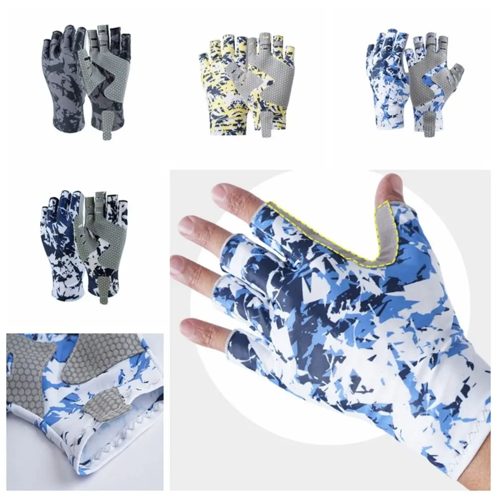Half Finger Fishing Gloves Summer Breathable Sunscreen Fingerless Fishing Gloves Anti-Slip Gloves For Kayaking Hiking Running
Half Finger Fishing Gloves Summer Breathable Sunscreen Fingerless Fishing Gloves Anti-Slip Gloves For Kayaking Hiking Running