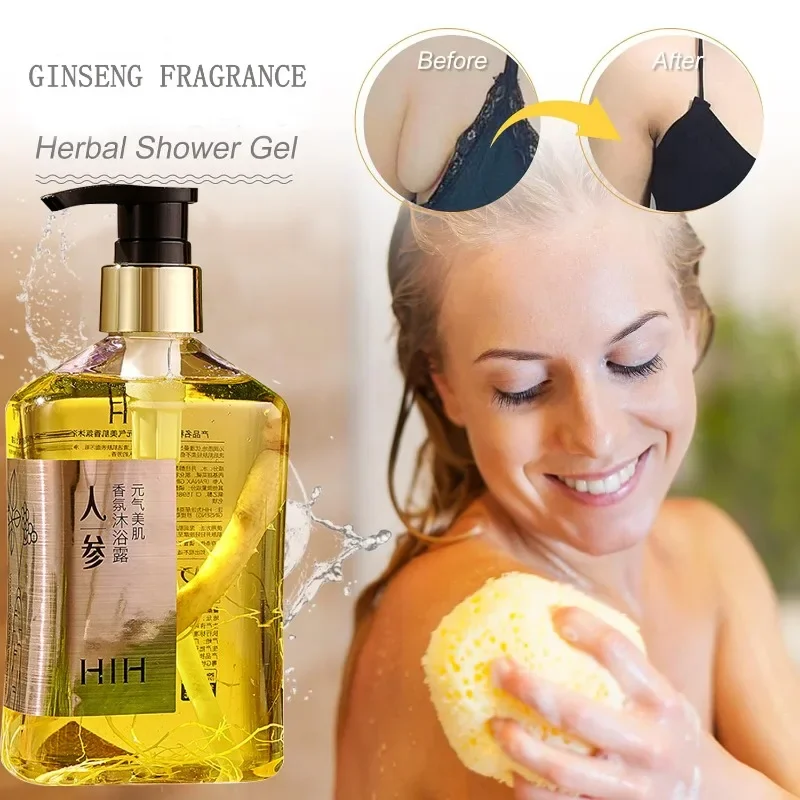 Rich Foam Ginseng Skin Whitening Body Wash Long Lasting Fragrance Bath Works Smooth Moisturize DryShower Gel
Rich Foam Ginseng Skin Whitening Body Wash Long Lasting Fragrance Bath Works Smooth Moisturize DryShower Gel