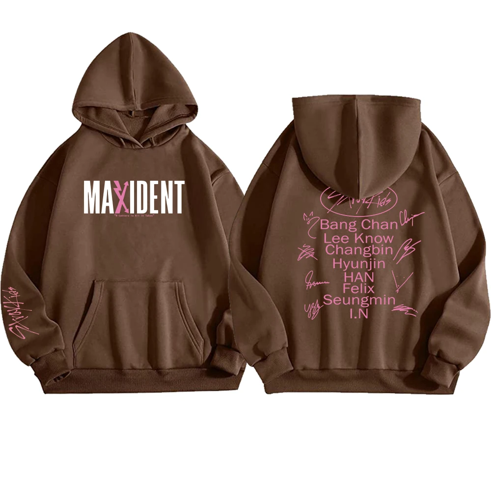Hot Stray Kids Maxident Print Women Hoodies Cosplay Harajuku Sweatshirt Outerwear
Hot Stray Kids Maxident Print Women Hoodies Cosplay Harajuku Sweatshirt Outerwear