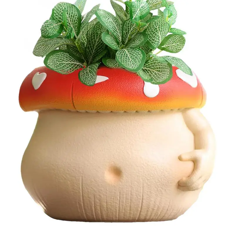 

Креативная Настольная Ваза для грибов, милая кофейная чашка, цветочный горшок, центральный столик для домашнего стола, аксессуары для детской комнаты
