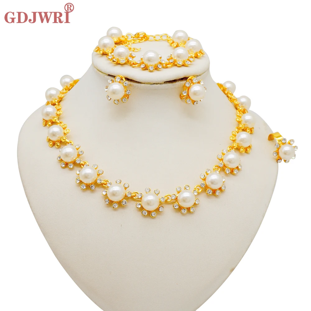Luxury Gold Color Double Layered Necklace Jewelry Sets For Women African Water Drop Crystal Jewellery Indian Set Gifts 44 Mallzona S3ce0426340a54f658162a5daa09fa9c1l Luxury Gold Color Double Layered Necklace Jewelry Sets For Women African Water Drop Crystal Jewellery Indian Set Gifts Mallzona
