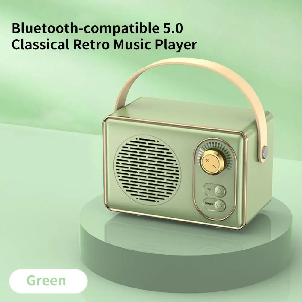 Sound Box Practical Powerful Bass Loud Volume Bluetooth-compatible 5.0 Classical Retro Music Player Home Improvement
Sound Box Practical Powerful Bass Loud Volume Bluetooth-compatible 5.0 Classical Retro Music Player Home Improvement