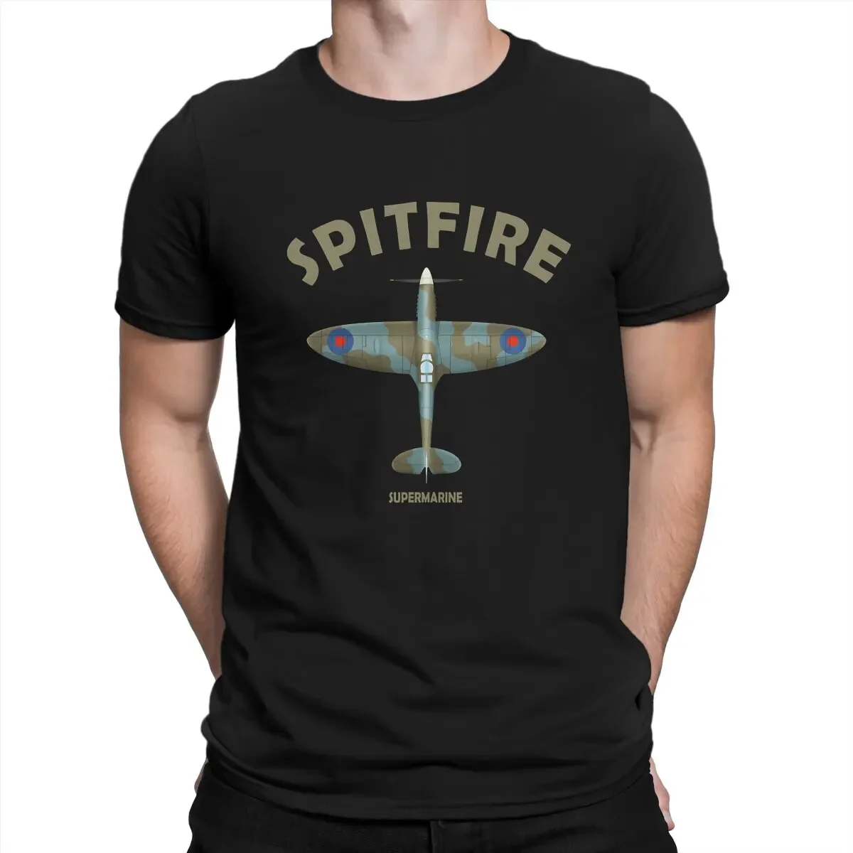 Pure Cotton T Shirts Supermarine Spitfire Short Sleeve Tees 4XL 5XL 6XL Clothes Funny Warship T-Shirt for Men Crewneck
Pure Cotton T Shirts Supermarine Spitfire Short Sleeve Tees 4XL 5XL 6XL Clothes Funny Warship T-Shirt for Men Crewneck