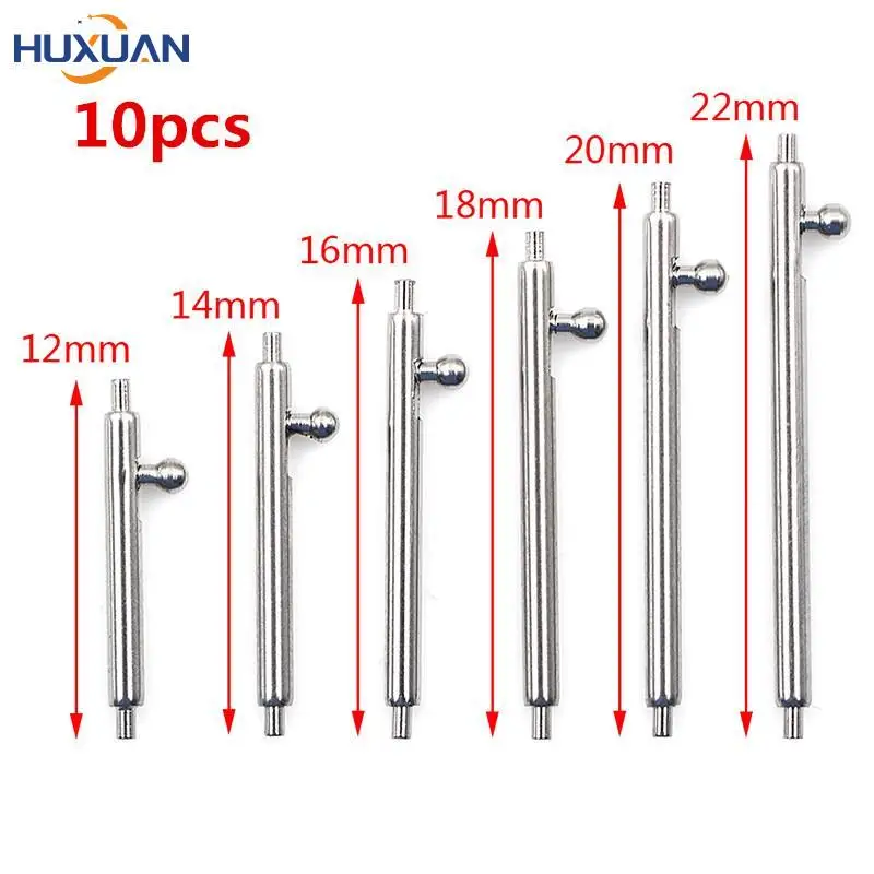 10pcs Stainless Steel Quick Watch Release Band Single Switch Spring Bars Strap Link Pin 16mm 18mm 20mm 22mm 24mm
10pcs Stainless Steel Quick Watch Release Band Single Switch Spring Bars Strap Link Pin 16mm 18mm 20mm 22mm 24mm