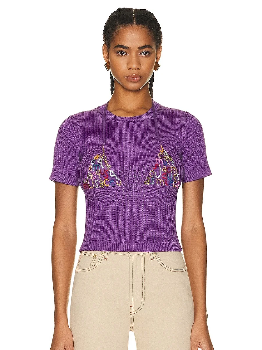 2023 Women's fashion shirt knitted beads tight corset women's T -shirt y2k clothes new high -quality top sweater barter traf bra
2023 Women's fashion shirt knitted beads tight corset women's T -shirt y2k clothes new high -quality top sweater barter traf bra