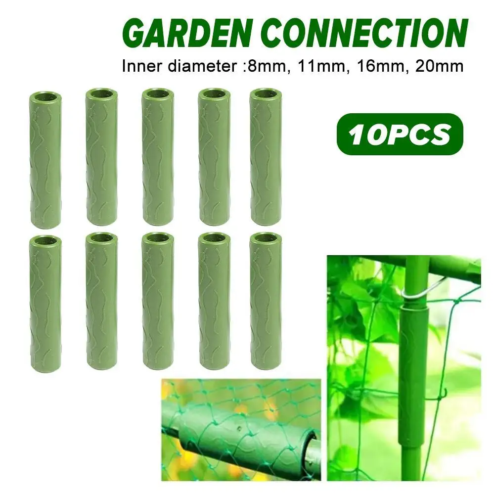 10pcs Gardening Plant Support Connecting Pipe Vines Climbing Plant 8/11/16/20mm Stakes Grafting Stick Connector Garden Tool
10pcs Gardening Plant Support Connecting Pipe Vines Climbing Plant 8/11/16/20mm Stakes Grafting Stick Connector Garden Tool