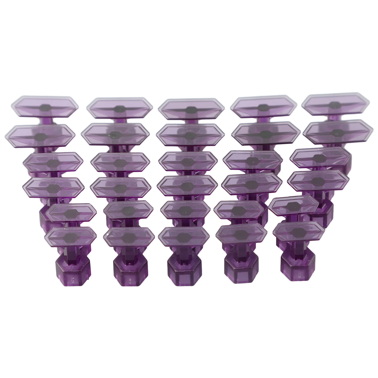 Practical and Durable Puller Tabs, 30 Pcs Purple Tabs for Paintless Dent Repair, Wide Range of Applications, Easy to Use
Practical and Durable Puller Tabs, 30 Pcs Purple Tabs for Paintless Dent Repair, Wide Range of Applications, Easy to Use