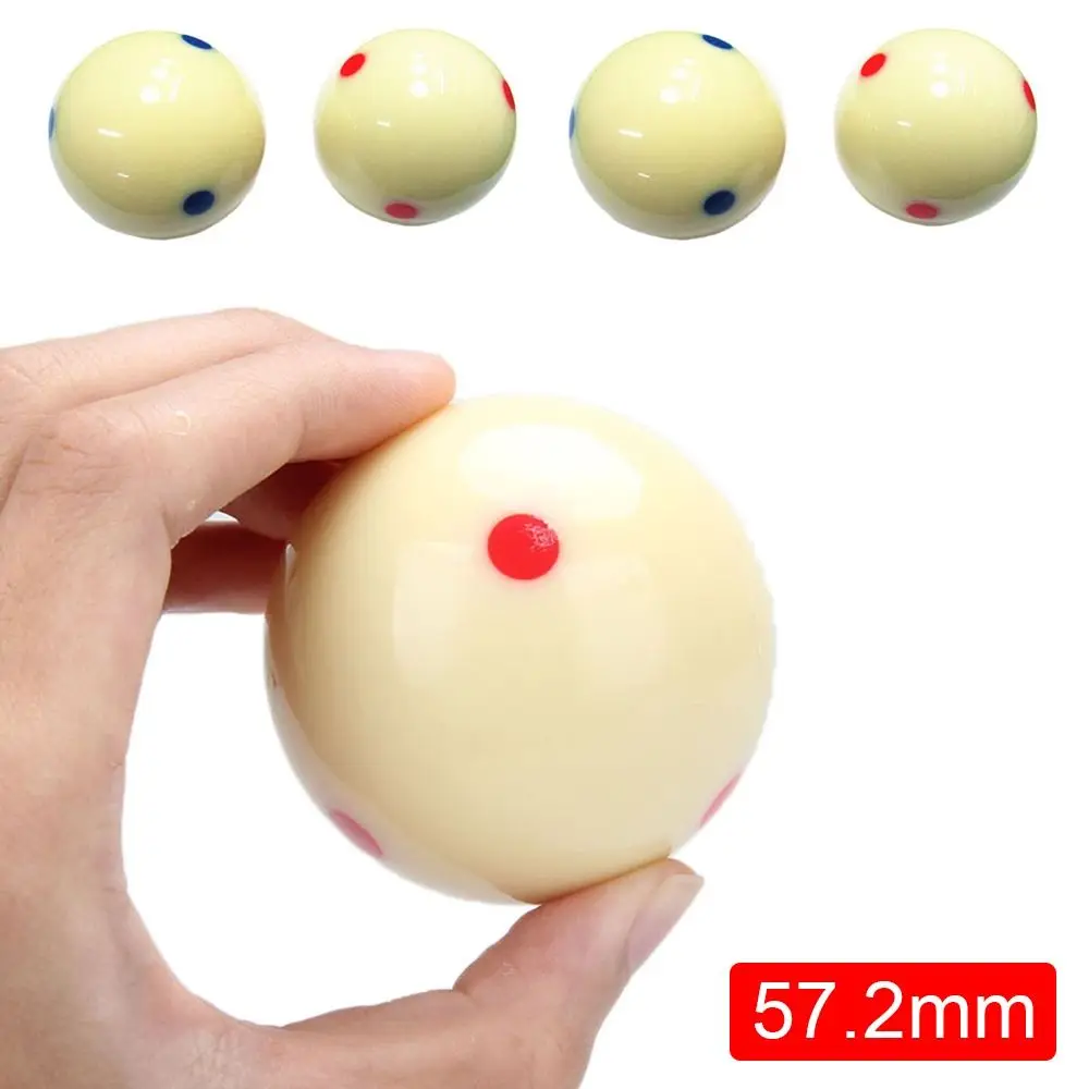 Red Blue Dot Cue Ball Large American Head Practice Training Ball Snooker Accessory 57.2mm Billiard Mother Ball Billiard
Red Blue Dot Cue Ball Large American Head Practice Training Ball Snooker Accessory 57.2mm Billiard Mother Ball Billiard