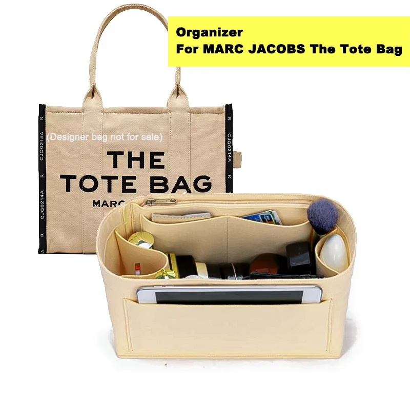 

Handbag Liner Inner Shaper, Purse Organizer Insert Fit For Marc Jacobs The Tote Bag