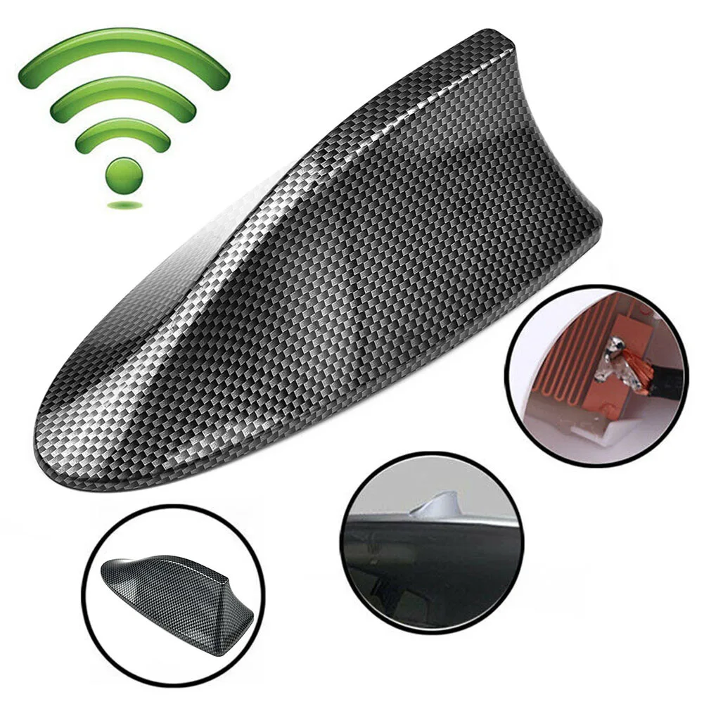 Decorate Aerial for Car, Carbon Fiber Car Fin Universal Roof Antenna, FM/AM Radio, Easy and Quick Installation
Decorate Aerial for Car, Carbon Fiber Car Fin Universal Roof Antenna, FM/AM Radio, Easy and Quick Installation