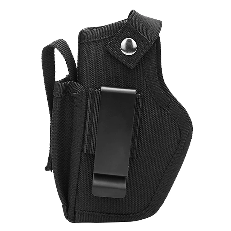 Tactical Holster With Clip Bag IWB Left Right Universal Gun Bag Hidden Carrying Holster Suitable For Pistols Of All Sizes
Tactical Holster With Clip Bag IWB Left Right Universal Gun Bag Hidden Carrying Holster Suitable For Pistols Of All Sizes