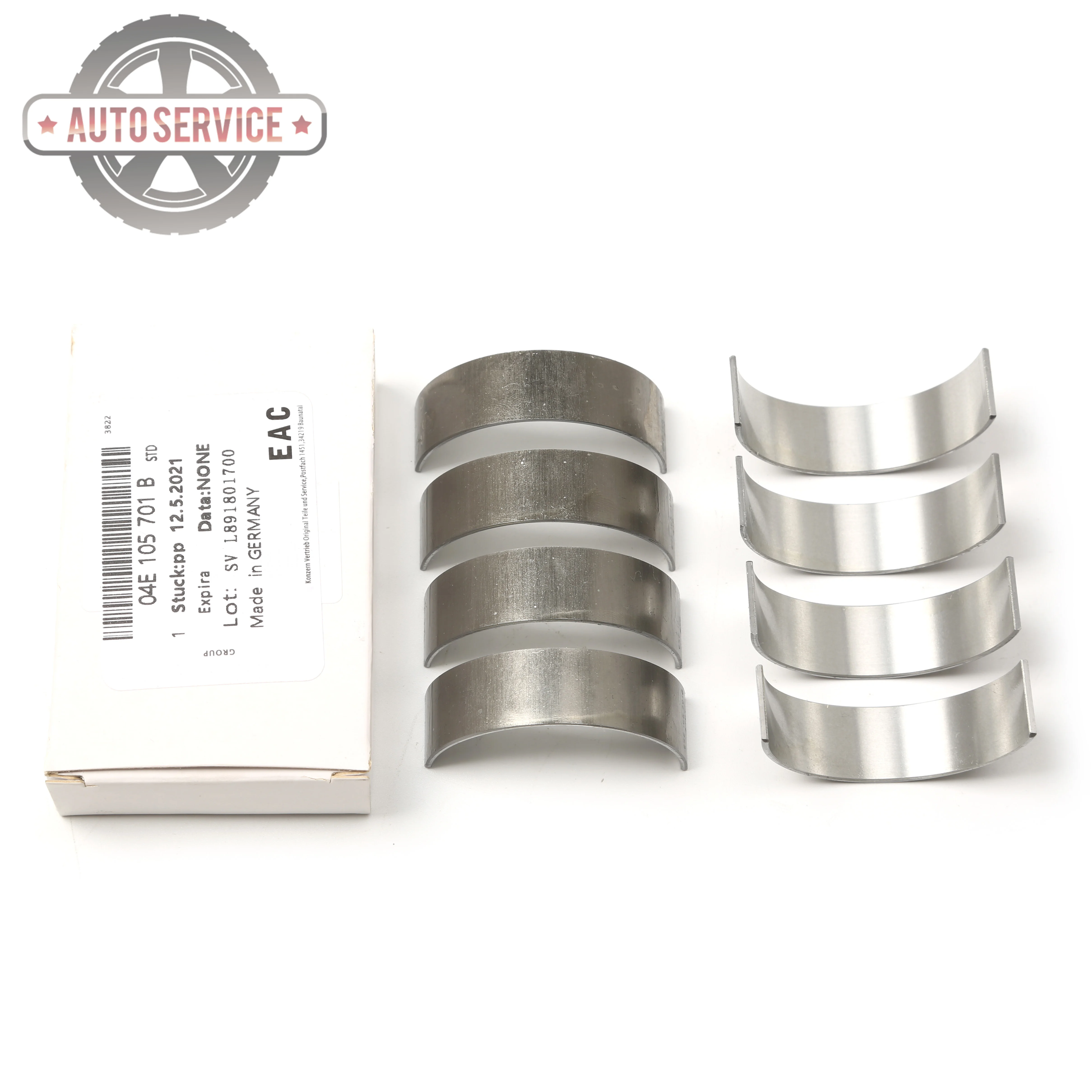 60622600 04E105701K New Connecting Rod Bearings Set For VW Caddy 2016-2022 Golf Variant Jetta 2015-2022 1.6L Polo
60622600 04E105701K New Connecting Rod Bearings Set For VW Caddy 2016-2022 Golf Variant Jetta 2015-2022 1.6L Polo