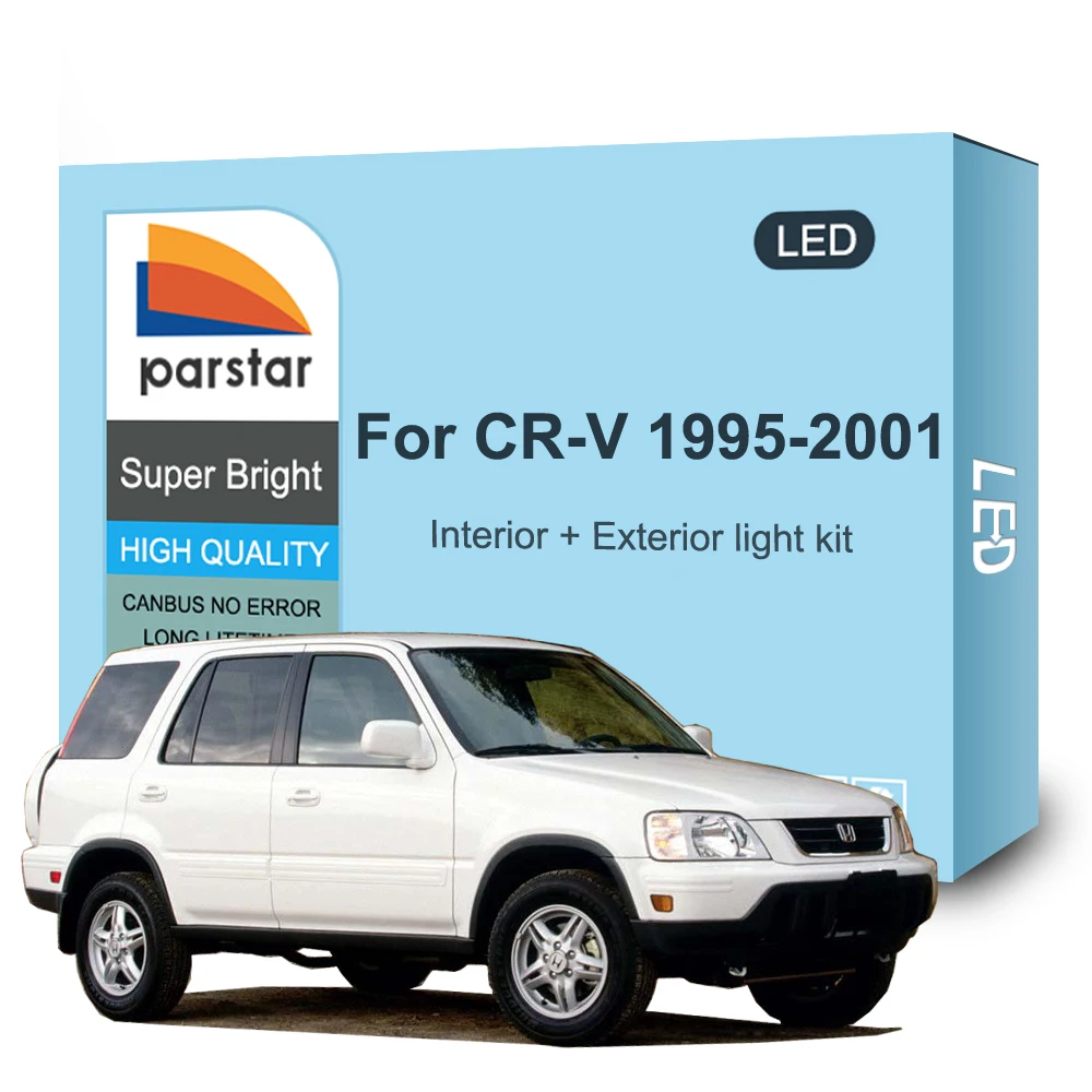 LED Interior and Exterior Light Kit For Honda CR-V CRV 1995-1997 1998 1999 2000 2001 Headlight Turn Parking Brake Reverse Bulb 
LED Interior and Exterior Light Kit For Honda CR-V CRV 1995-1997 1998 1999 2000 2001 Headlight Turn Parking Brake Reverse Bulb