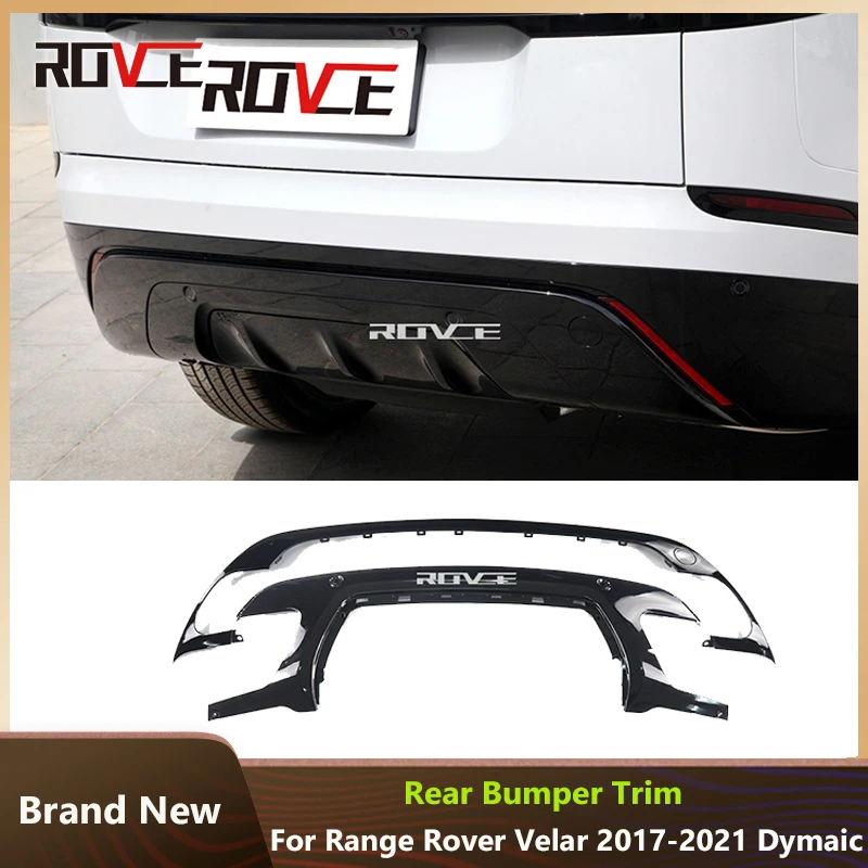 ROVCE Автомобильный задний диффузор бампер губа для Land Rover Range Rover Velar 2017-2021 Dymaic P380 HSE задний бампер отделка L560 аксессуары
ROVCE Автомобильный задний диффузор бампер губа для Land Rover Range Rover Velar 2017-2021 Dymaic P380 HSE задний бампер отделка L560 аксессуары