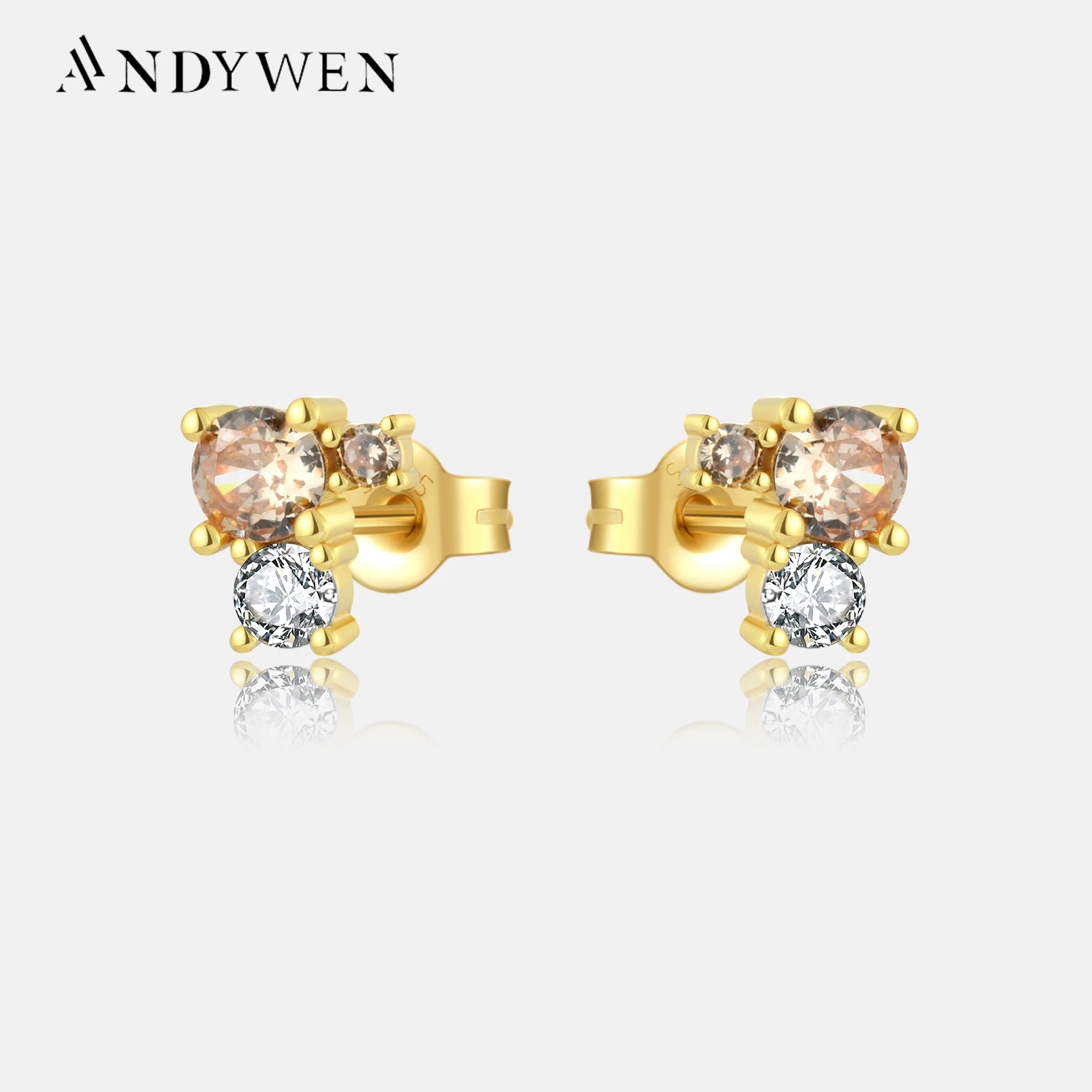 ANDYWEN 925 Sterling Silver Champagne CZ Big Stud Earring Women Luxury Jewelry 2023 Spring Animal Piercing Clips Luxury Jewels
ANDYWEN 925 Sterling Silver Champagne CZ Big Stud Earring Women Luxury Jewelry 2023 Spring Animal Piercing Clips Luxury Jewels