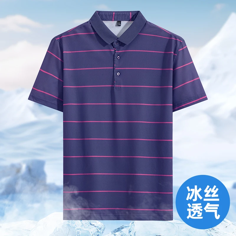 

Hot Polo Shirt Roupas Masculinas Breathable Comfortable Fashion Casual Style Gift For Father Husband High Quality Men Clothing