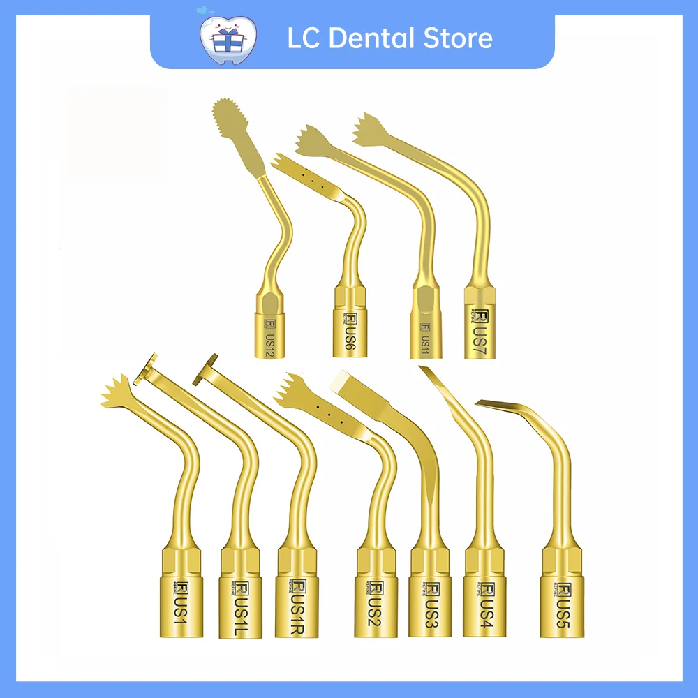 

Dental Piezosurgery Osteotomy Bone Cutting Dental Surgery Tips for Mectron Woodpecker Refine US1 US1L US1R US2 US3 US4 US5 US6