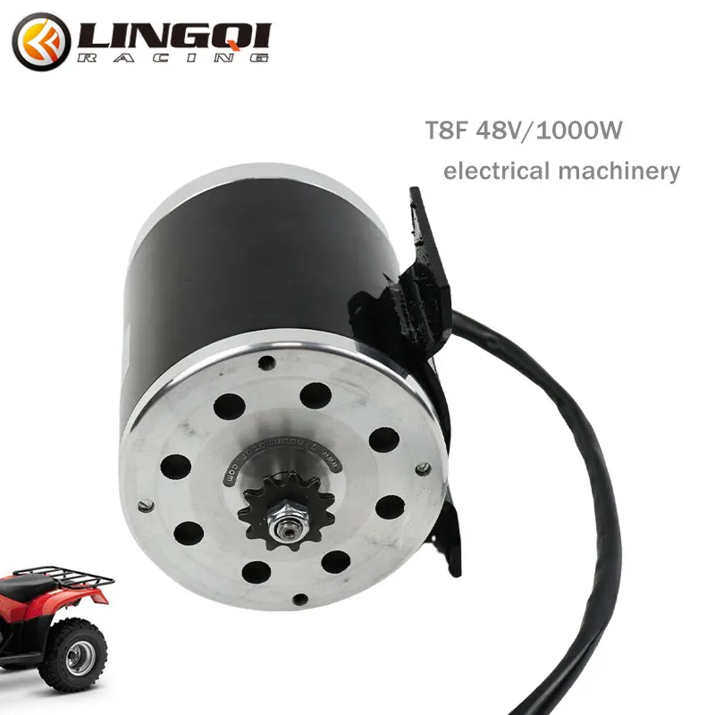 LING QI Motorcycle 48V 1000W T8F Electric Motor Pure Copper Wire Starter Engine Mashine For Most Off Road Pit Dirt Bike Parts
LING QI Motorcycle 48V 1000W T8F Electric Motor Pure Copper Wire Starter Engine Mashine For Most Off Road Pit Dirt Bike Parts