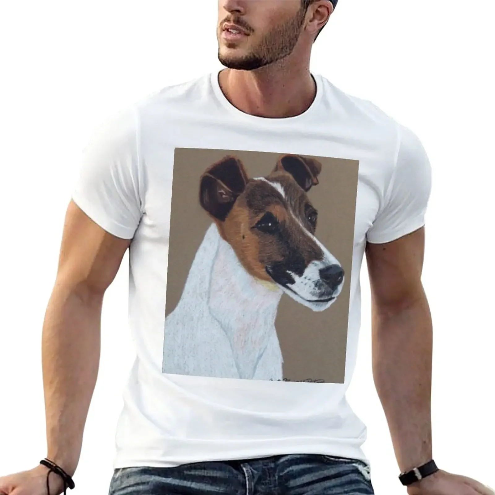 Fox Terrier Vignette T-Shirt heavyweights cute clothes quick-drying t shirts for men graphic
Fox Terrier Vignette T-Shirt heavyweights cute clothes quick-drying t shirts for men graphic