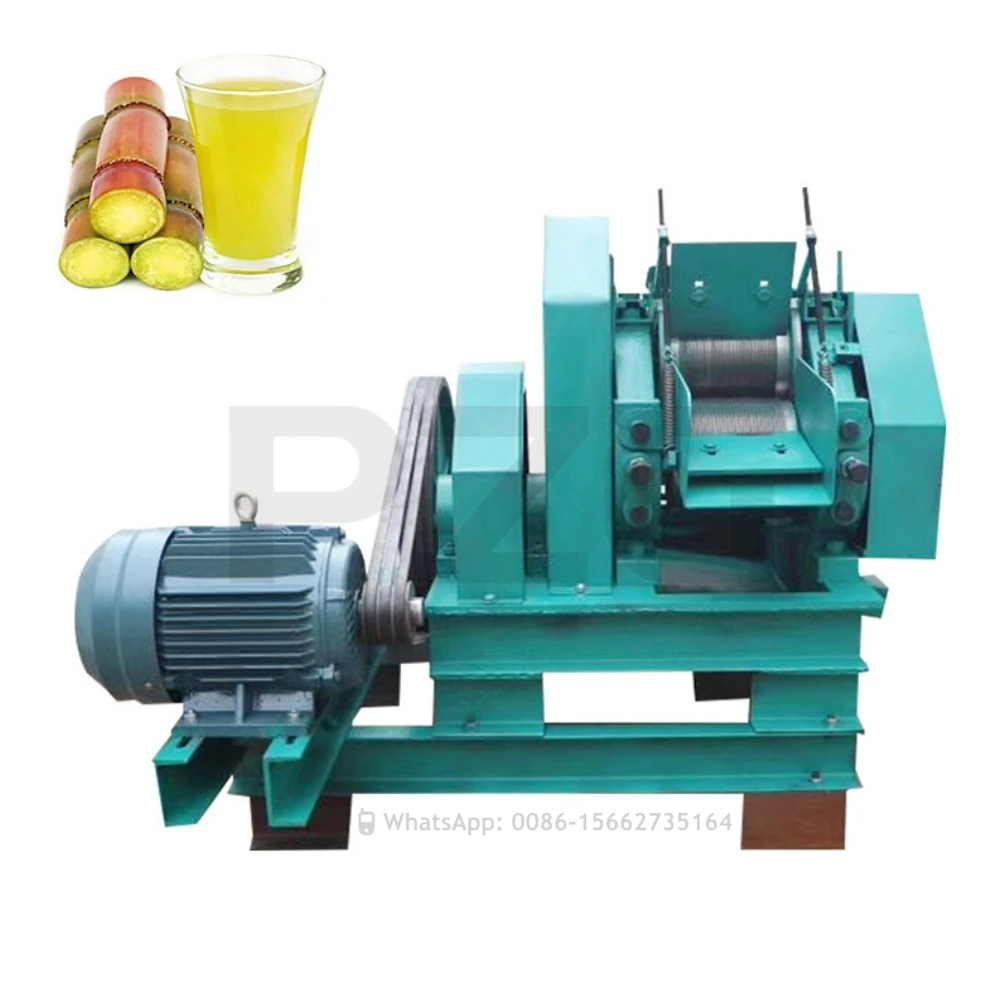 

1000kg Per Hour Sugar Cane Press Juice Extractor Machine Sugar Cane Juicer Crusher Machine Sugarcane Crusher Mill